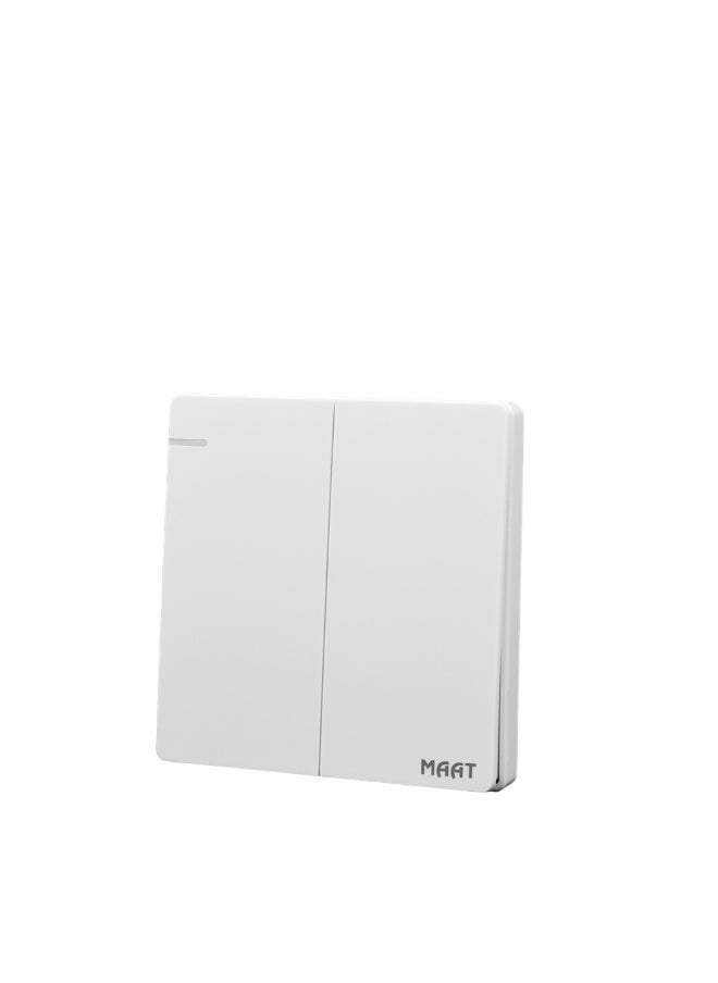 MAAT 2 Gang 2 Way Switch 