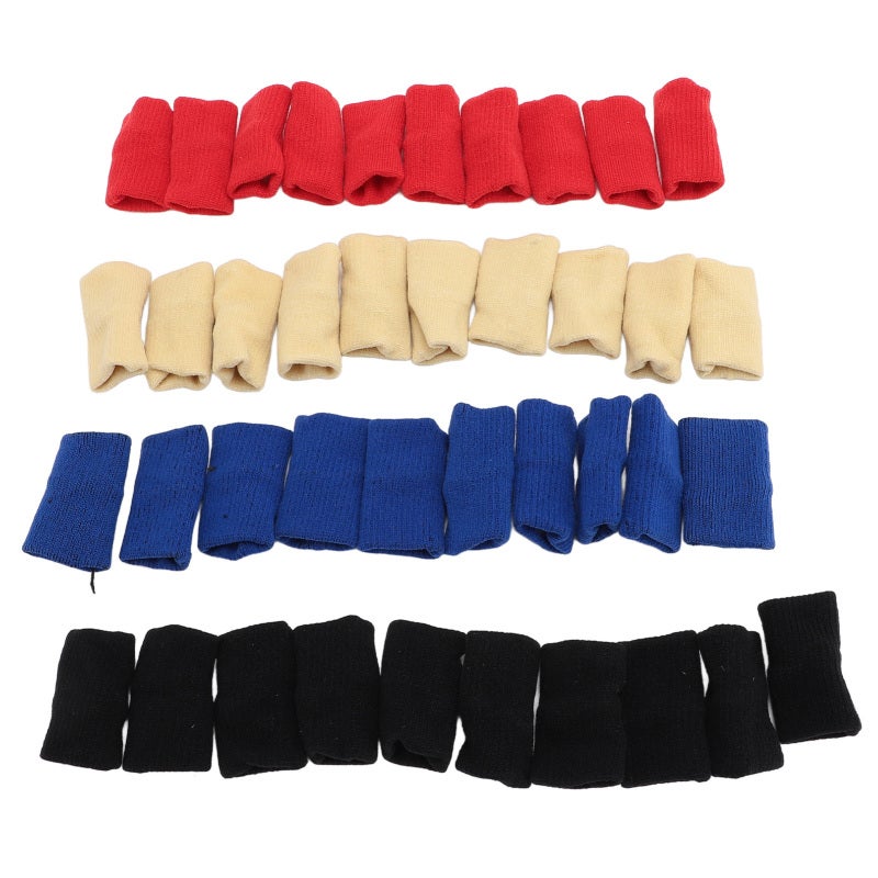 Finger Sleeves: Nylon Breathable Material - Cushioning Protection Finger Support for Sports, Fitness, Home Work & Daily Activities - Image 5