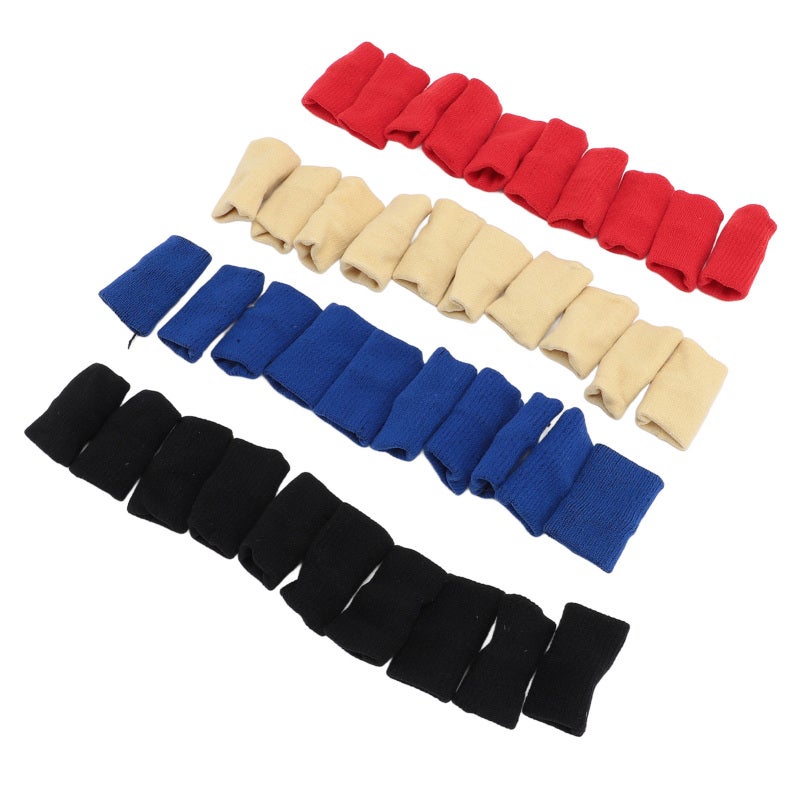 Finger Sleeves: Nylon Breathable Material - Cushioning Protection Finger Support for Sports, Fitness, Home Work & Daily Activities - Image 4