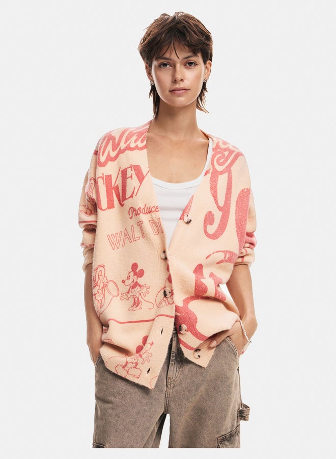 DESIGUAL Mickey cardigan - Image 1