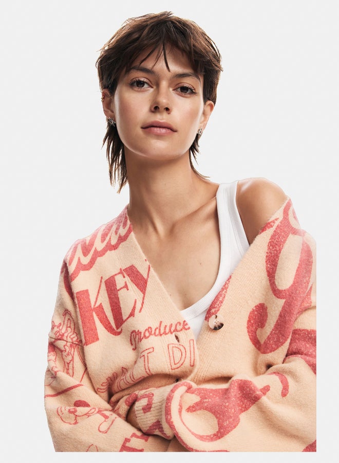 DESIGUAL Mickey cardigan - Image 5