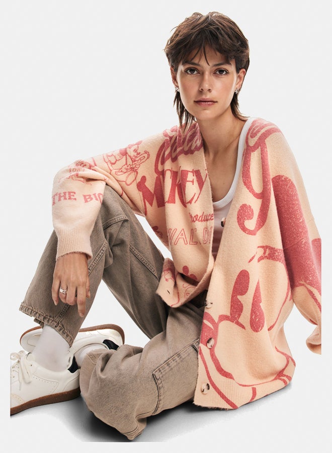 DESIGUAL Mickey cardigan - Image 3