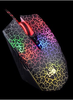 Bloody A70 Light Strike Gaming Mouse, PMW3327 Gaming Engine, 6,200 CPI, Metal X'Glide Armor Boot,Extreme Core 4, 6 Sniper Modes, Ultra Core 3 & 4 Activated  - Image 2
