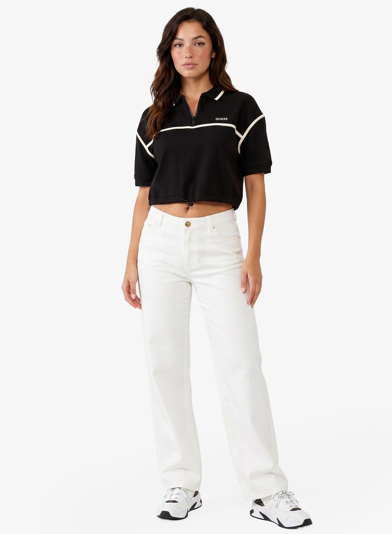 GUESS Regular Fit Knit Polo - Image 1