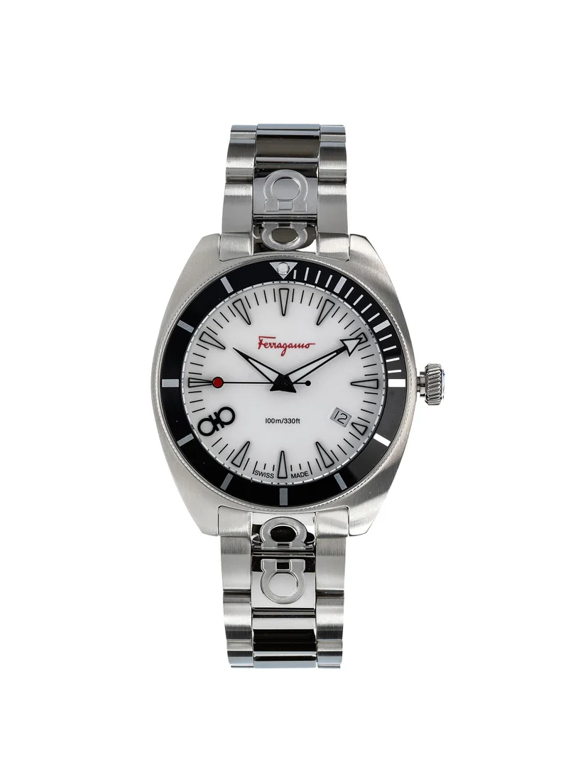 Experience Quartz White Dial Watch