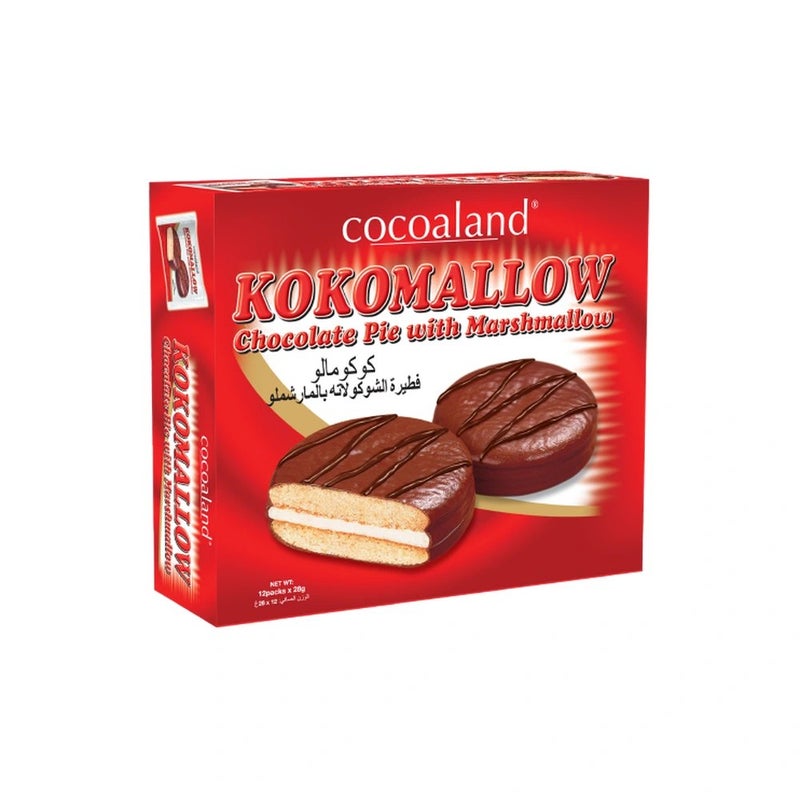 Cocoaland Kokomallow Chocolate Pie With Marshmallow- 24*28gms