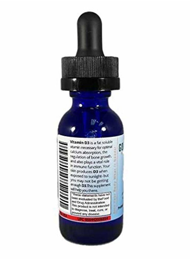 Good State Vegan Vitamin D3 by Good State | 100% Plant Sourced from Algae | Vegan Professional Grade Supplement | 1 Fluid Ounce Glass Bottle | 300 Servings  - Image 3