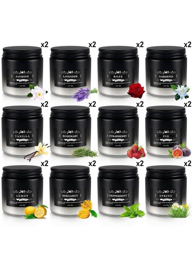 YOROXRG Scented Candles Gifts Set 12 Pack Soy Wax Travel Tin Jar Candles for Home 3.05 OZ for Mom for Christmas, Birthday, Thanksgiving, Mother's Day(Gradient Color) - Image 5