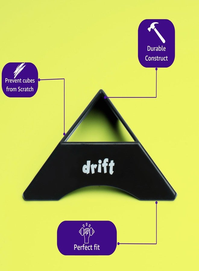 Cubelelo Drift 2x2 Stickerless with Stand | High-Performance Speed Cube | Smooth Turning & Adjustable Tension | Durable & Reliable | Ideal for All Ages - Image 2