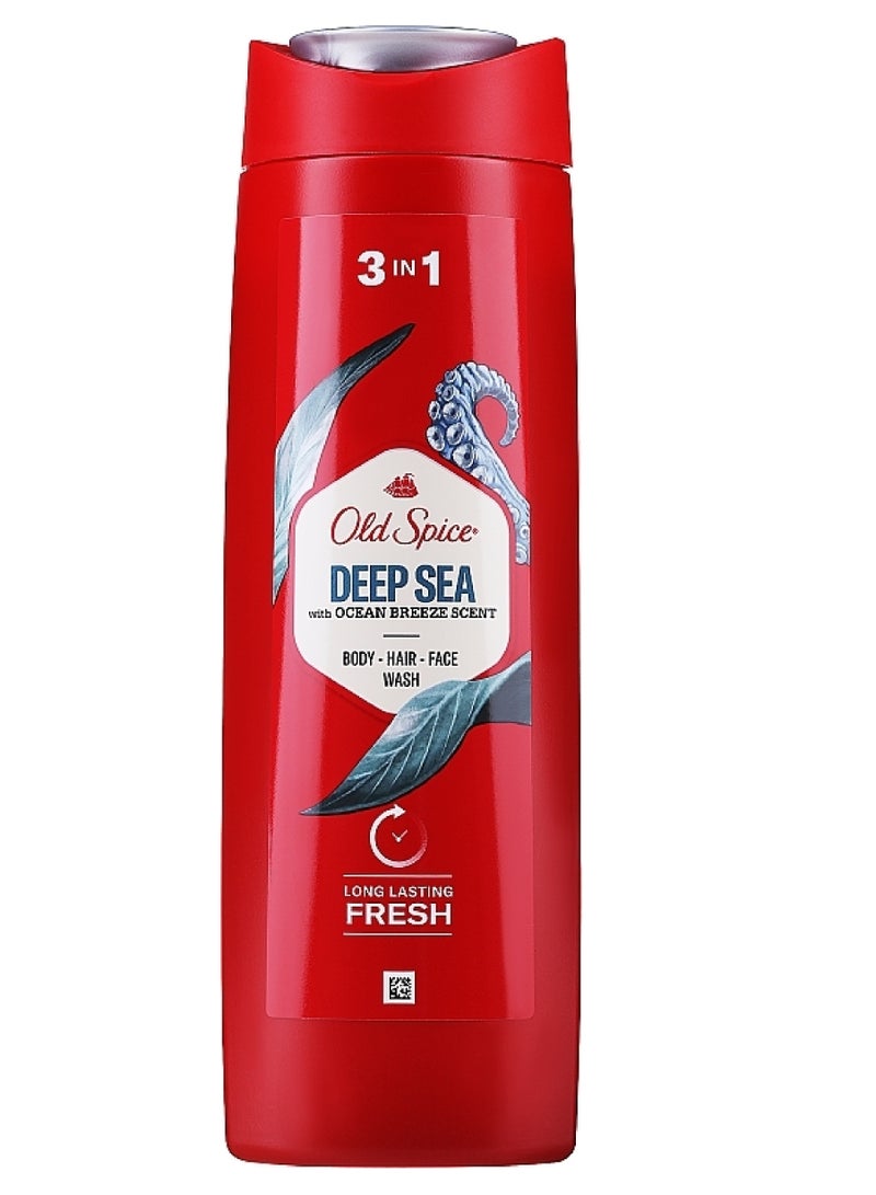 OLD SPICE DEEP SEA 3IN1 WASH 400ML
