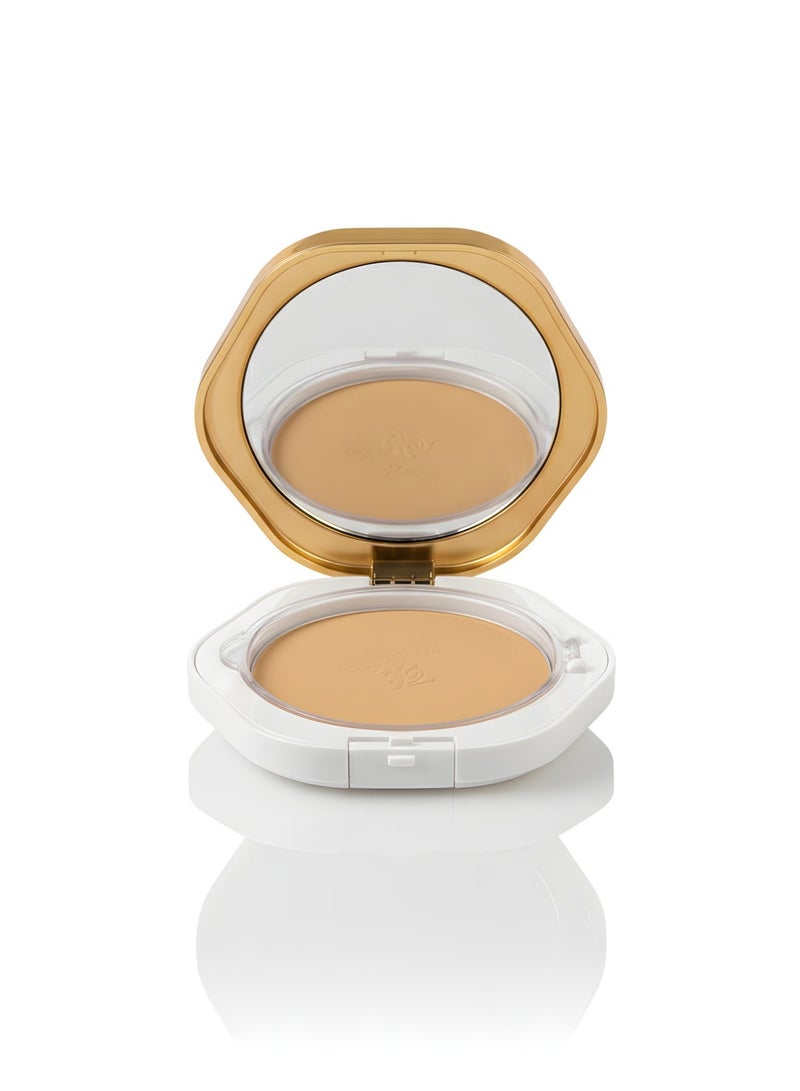 Rose Berry Pressed Powder Compact, Double Compact with Mirror and Sponge,10g, Shade 03 - Image 1