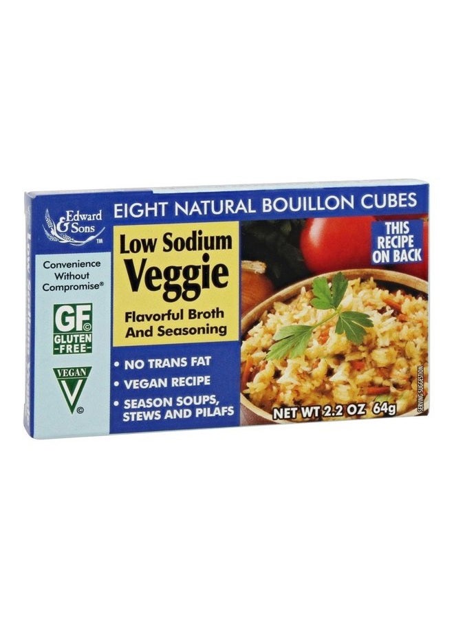 Edward & Sons Vegetable Bouillon Cubes; Low Salt - Image 1
