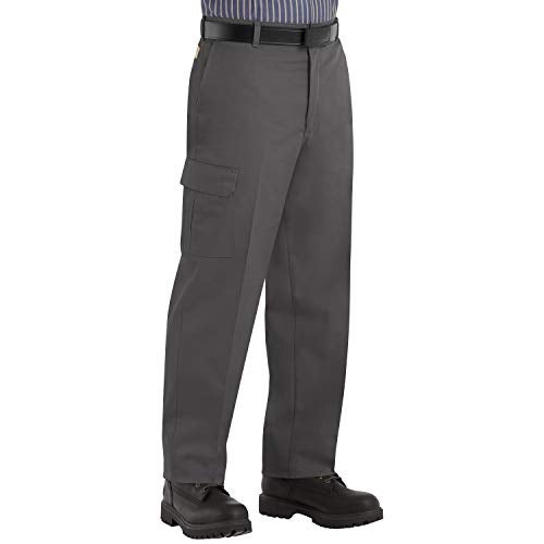 Red Kap Men's Industrial Cargo Pant, Charcoal, 38W x 32L - Image 1