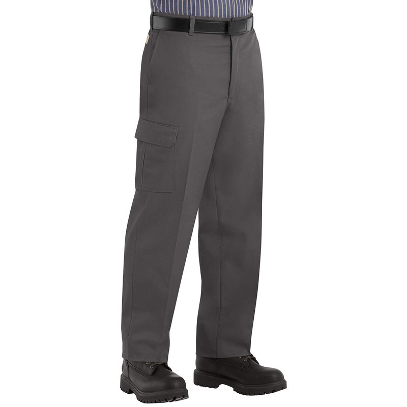 Red Kap Men's Industrial Cargo Pant, Charcoal, 38W x 32L - Image 5