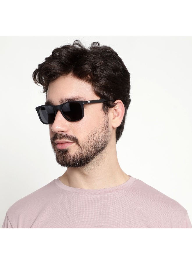 Woggles Black Polarized square sunglasses  - Image 1
