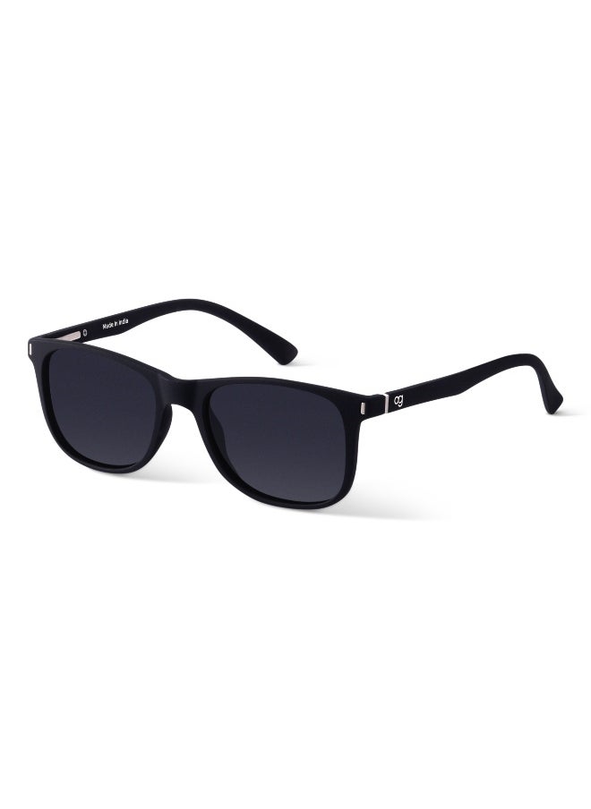 Woggles Black Polarized square sunglasses  - Image 2