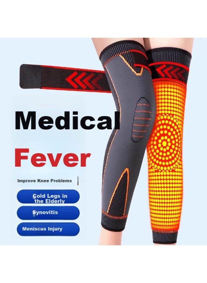 Lac Self-heating Knee Support For Arthritis Meniscus Injury Joint Effusion Sports Cold Legs
