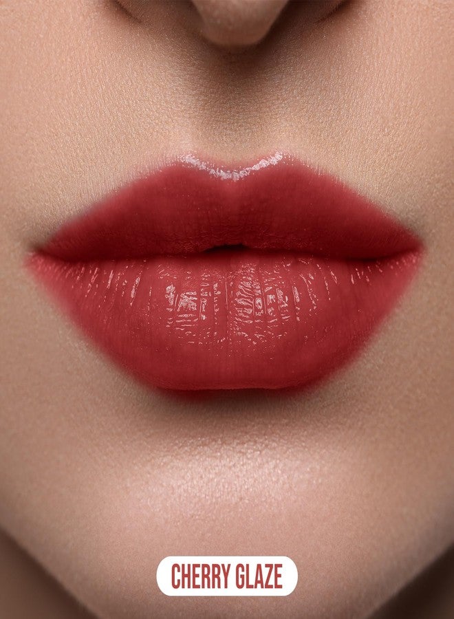 Profusion Cosmetics Hydrating Lip Stain - Vibrant Liquid Lip Glaze with Vitamins A & E - Long Lasting Glossy Finish with Non-Sticky Formula - 12 Stunning Shades (Cherry Glaze) - Image 2