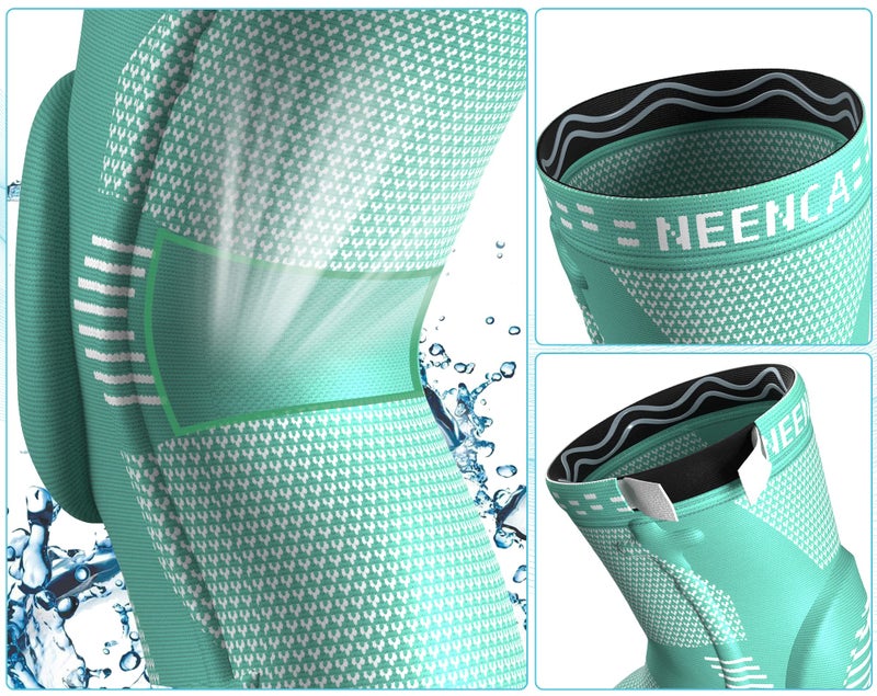 نينكا دعامة نينسا الاحترافية للركبة للنساء/الرجال دعم الركبة مع وسادة الرضفة والمثبتات الجانبية ضغط الركبة لركبة المفاصل الغضروف المفصلي المسيل للدموع ACL PCL Runner - - Image 3