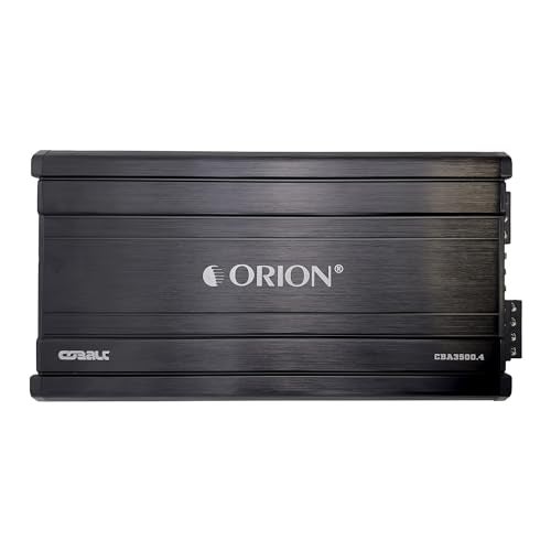 Orion Cobalt Series CBA3500 4 High Efficiency 4-Channel Class A/B Amplifier for Car Audio Stereo - 3500W High Output, 2/4 Ohm Stable, Adjustable Low/High Pass, Bass Boost, MOSFET Power Supply - Image 2