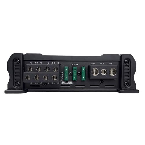 Orion Cobalt Series CBA3500 4 High Efficiency 4-Channel Class A/B Amplifier for Car Audio Stereo - 3500W High Output, 2/4 Ohm Stable, Adjustable Low/High Pass, Bass Boost, MOSFET Power Supply - Image 4