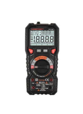 HT118E Digital Multimeter Auto Range Multi-meter 20,000 Counts True RMS Measuring AC/DC Voltage & Current Resistance Capacitance Frequency Temperature Continuity Duty MAX/MIN Mesaurement Live & NCV Test Diode with LCD Backlight Flashlight - pzsku/ZE4E876628594827F7966Z/45/_/1731558112/d939ecd4-2e5f-4239-94b6-7e8d01c9252b