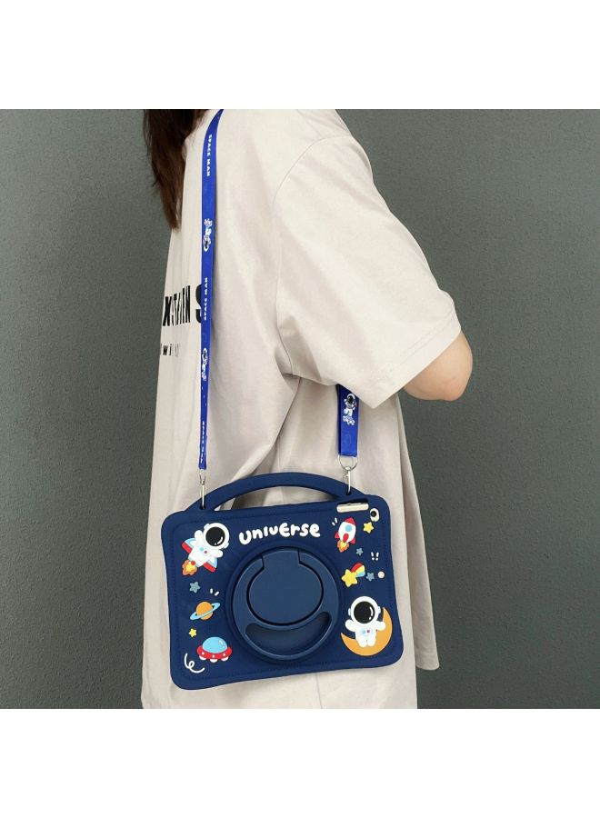 Portable Rotating Astronaut MatePad SE Glory Tablet Shell IPad11 Silicone Protective Cover-Color:Rotating Portable Astronaut-Applicable Model:mini 6 - Image 4