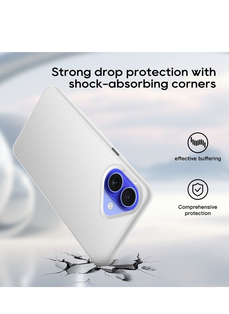 LiuShan iPhone 16 Case, Slim TPU Bumper Phone Cover,360°Full Body Shockproof Protective Phone Case for iPhone 16  - Image 3