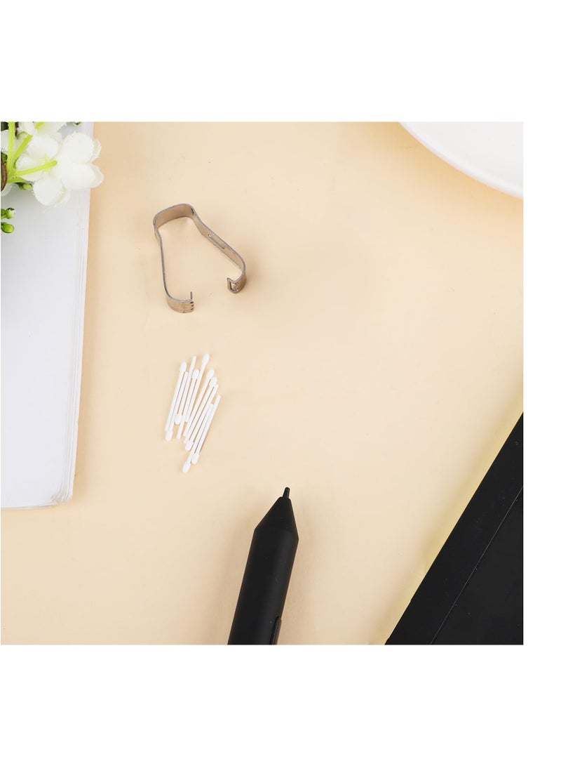 SYOSI 10pcs Pen Nibs Replacement for Remarkable 2, Maker Pen Tip Replacement with Install Tool Stylus Nib Painting Writing Accessories for Remarkable 1&2 Remarkable Maker Plus (White) - Image 3