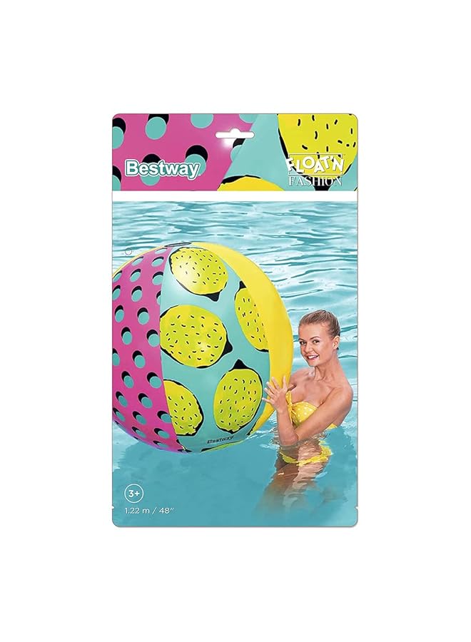 Bestway Retro Fashion Beach Ball 122Cm - Image 1
