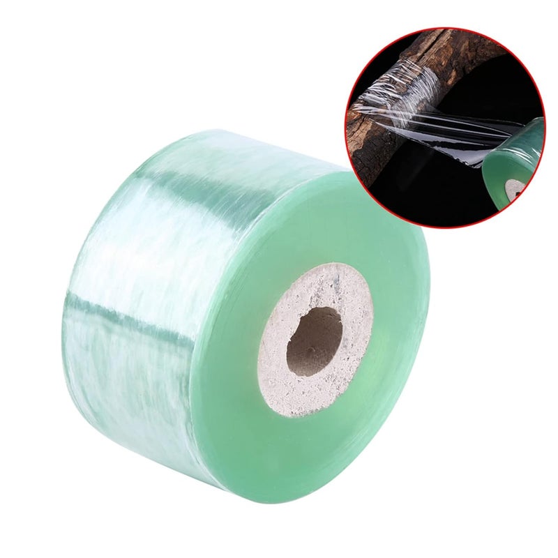 Transparent PVC Grafting Tape for Grafting Branches Gardening Tools, Convenient and Harmless to Plants, Green - Image 3