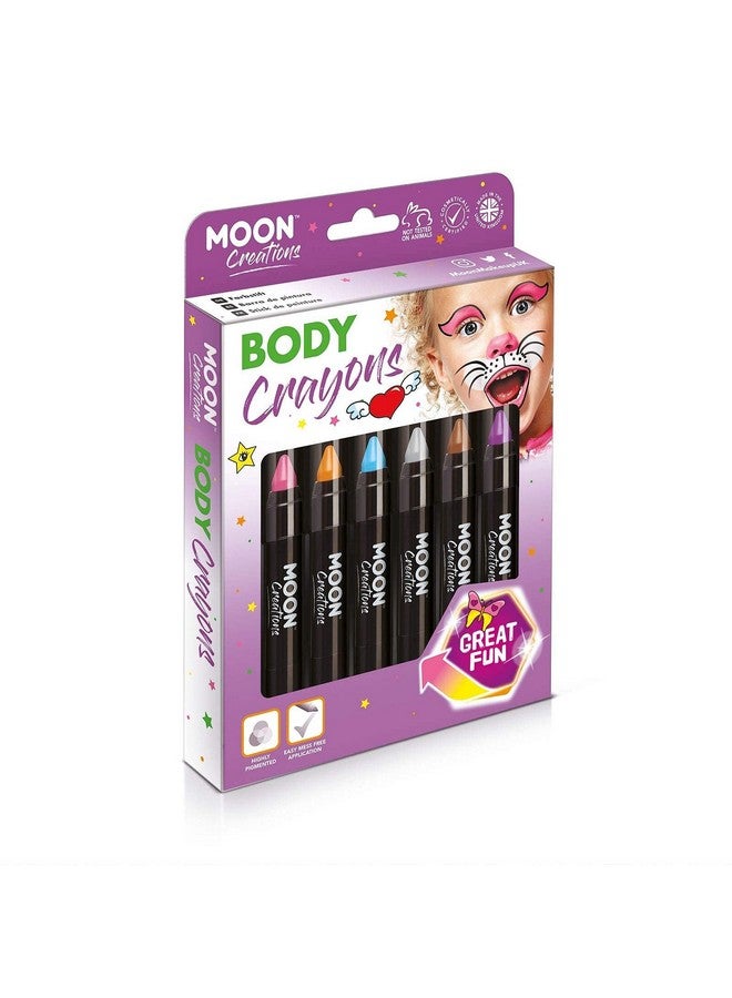 Moon Creations Face Paint Stick / Body Crayon Adventure Colours Boxset Makeup For The Face & Body By Moon Creations 0.12Oz - Image 1