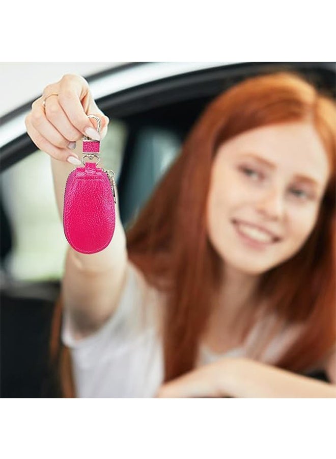 Car Key Fob Case, Multi-Functional Car Key Case with Zipper Car Key Fob Holder for Women Men - Image 4