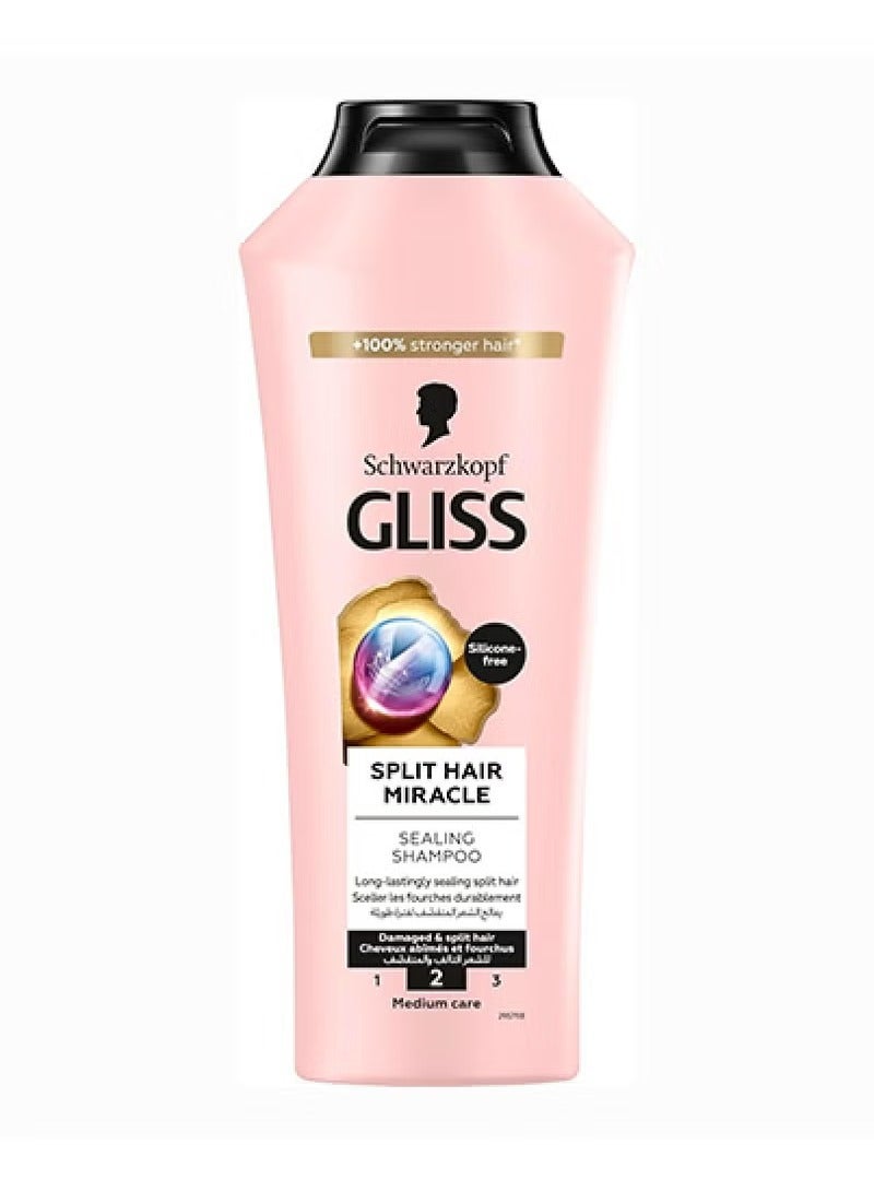 Gliss Shampoo for treating split and damaged hair 400 ml