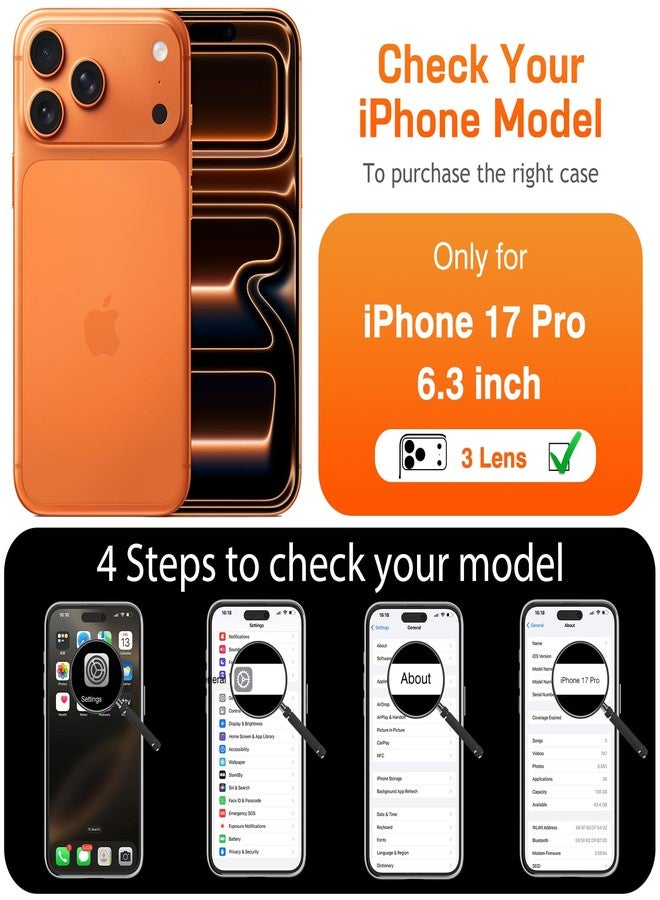LOHASIC for iPhone 17 Pro Wallet Case with Card Holder, Women Men PU Leather RFID Blocking Credit Card Slots Kickstand Protective Cover Flip Phone Case for iPhone 17 Pro 6.3" 2025 - Brown - Image 2