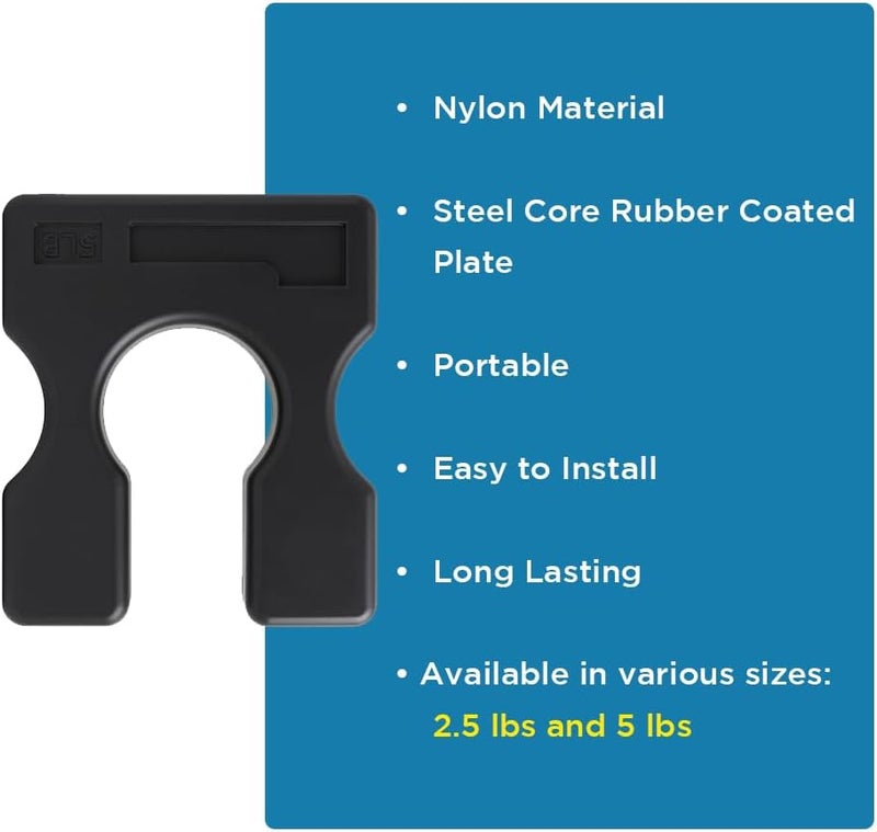 Body Solid Weight Stack Adapter Plates - Add More Resistance to Your Weight Machines for Improved Results - Image 4