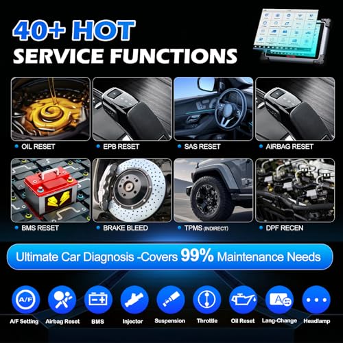 Autel MaxiSys Elite II Pro Scanner J2534 Reprogramming Tool 2-Years Free Update Motor TruSpeed Repair CANFD &DoIP 40+ Hot Services 3K+ Active Test as Ultra MS908S PRO II Up of MS908S Pro II MK908P - Image 5