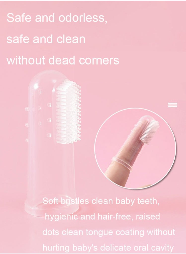 MHD Baby Care Set Baby Nasal Aspirator Nail Clippers Comb Brush 8-Piece Set  - Image 4