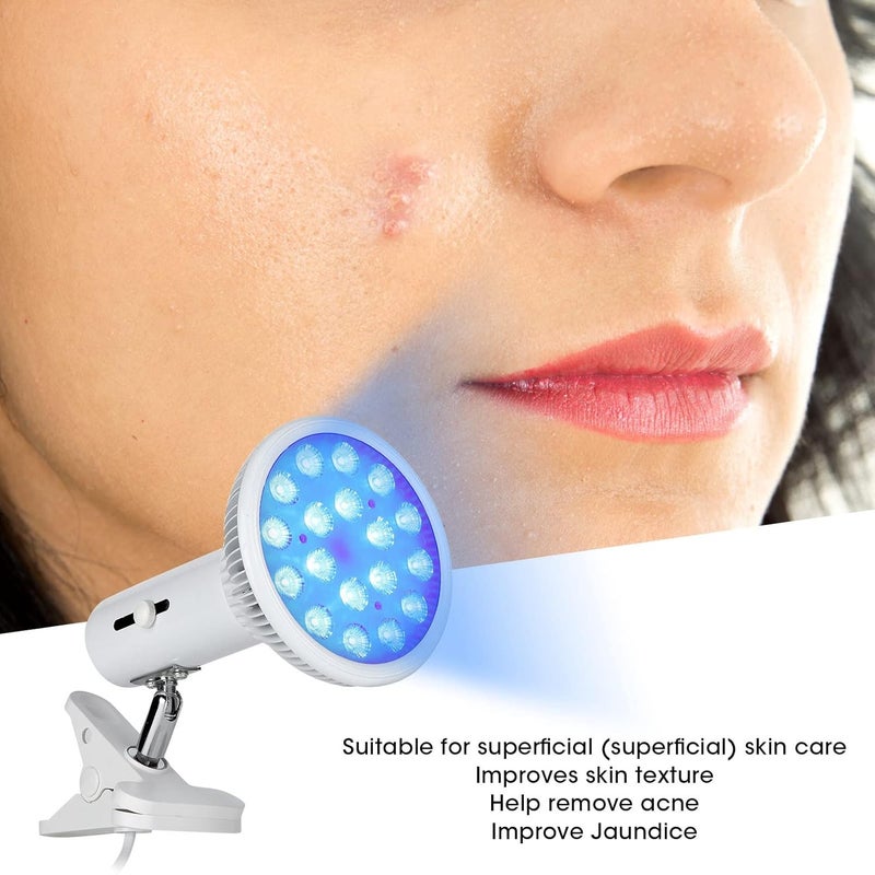 cheekyglo Light Therapy For Face Blue Mask Night Lights Lamp Led Jaundice Lamp Device, Portable Scars Removal for Professional and Home[US] - Image 4
