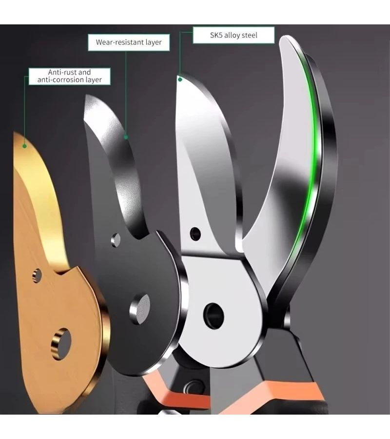 SK5 Thickened Pruning Scissors Professional Garden Floral Tree Branch Fruit Tree 1pc - Image 4