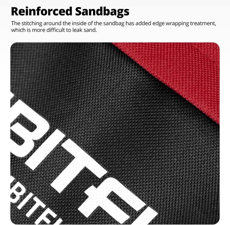 AMBITFUL Set of Heavy Duty Sand Bag Photography Studio Video Stage Film Sandbag Saddlebag for Light Stands Boom Arms Tripods (6 Packs) - Image 5