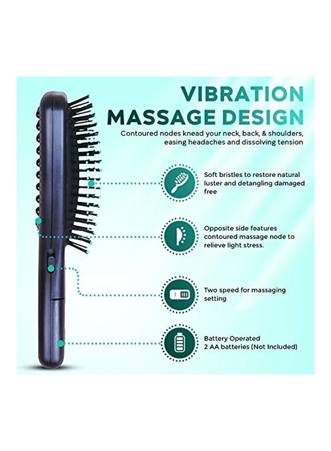 IKONIC 3-in-1 Electric Scalp Massager for Hair Growth -Vibrating Head Massager Brush for Stimulation and Circulation, Use as Exfoliator, Scrub, Hair Detangle, Massage Gift for Men and Women - Image 1