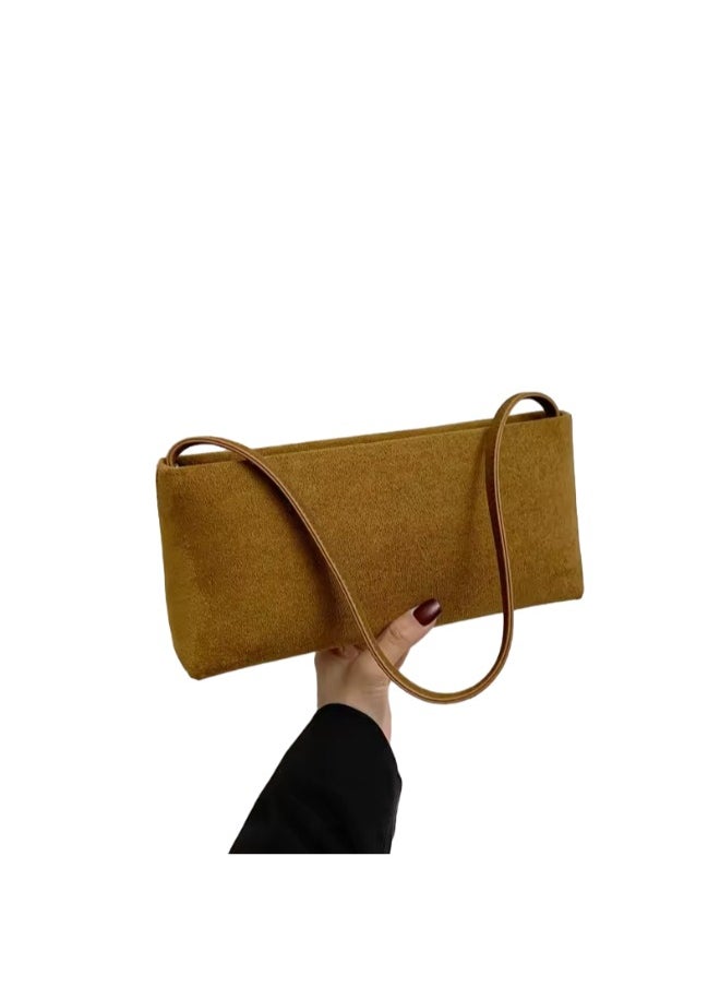 Rup Art Shoulder Bags Suede Fashion Handbags Light Lady Temperament Small Bags Lady Design Purses For Woman Rup Art  - Image 1