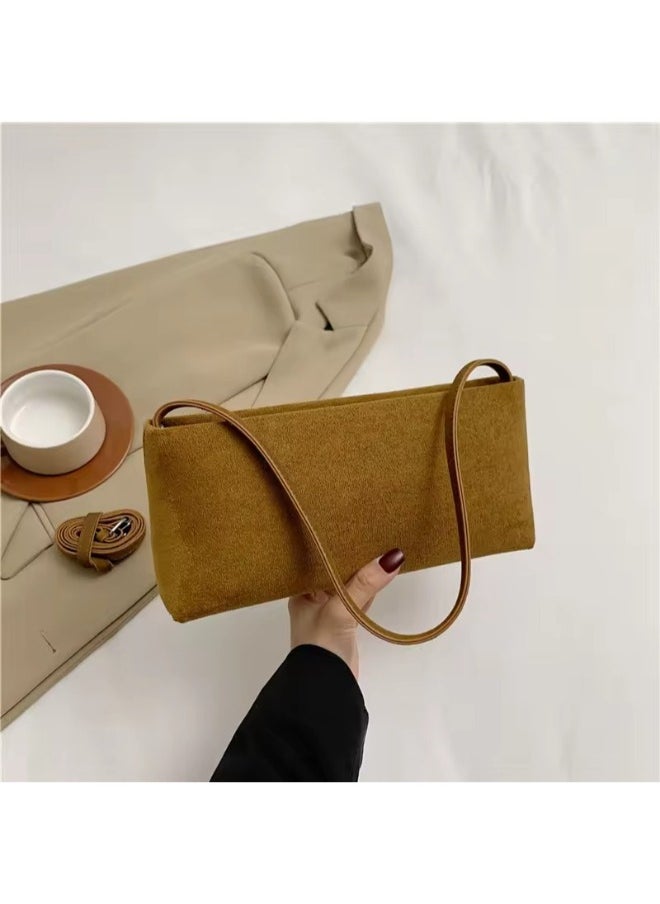Rup Art Shoulder Bags Suede Fashion Handbags Light Lady Temperament Small Bags Lady Design Purses For Woman Rup Art  - Image 3