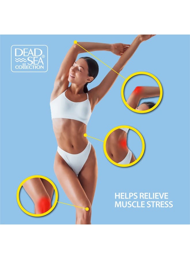 Dead Sea Collection أملاح الاستحمام الغنية بالهيمالايا - ملح نقي للاستحمام - 34.2 أونصة كبيرة - عناية أساسية مغذية للجسم لتهدئة واسترخاء بشرتك وعضلاتك - Image 5