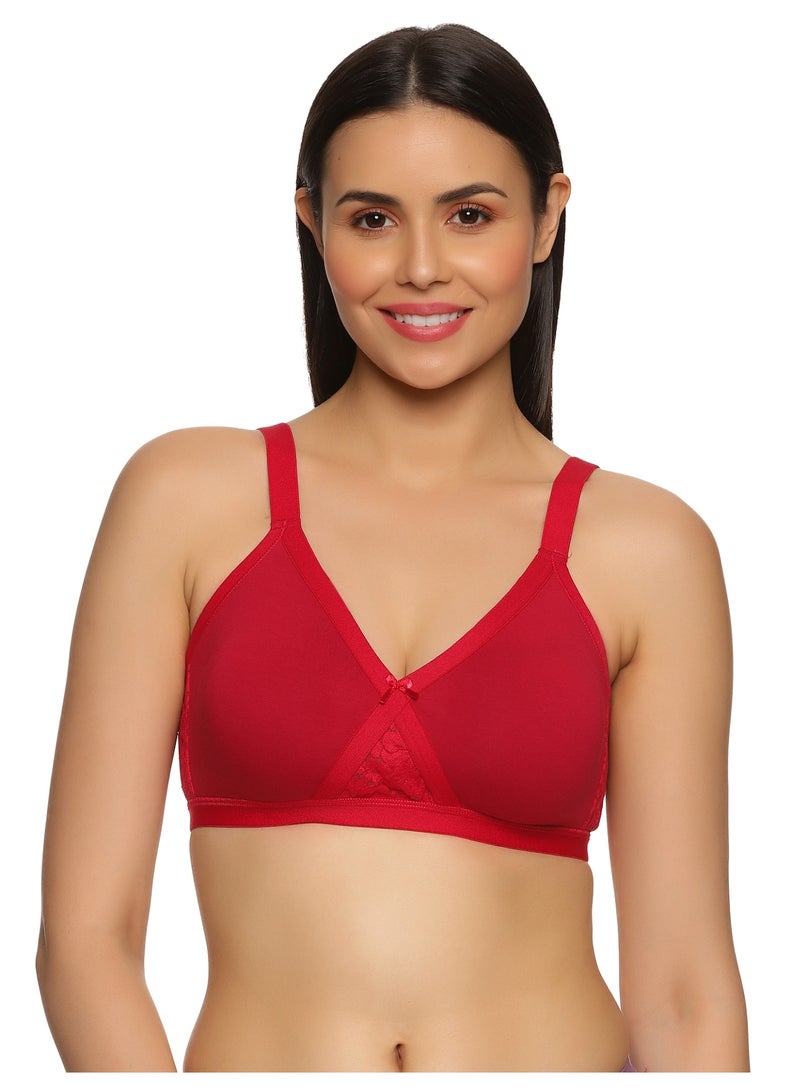 تينز لايفستايل نمط حياة المراهقين، طبقة مزدوجة غير مبطنة، تغطية كاملة، للاستخدام اليومي مع أكواب مغلفة لدعم المقاسات الكبيرة - Image 1