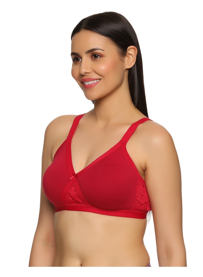 تينز لايفستايل نمط حياة المراهقين، طبقة مزدوجة غير مبطنة، تغطية كاملة، للاستخدام اليومي مع أكواب مغلفة لدعم المقاسات الكبيرة - Image 2