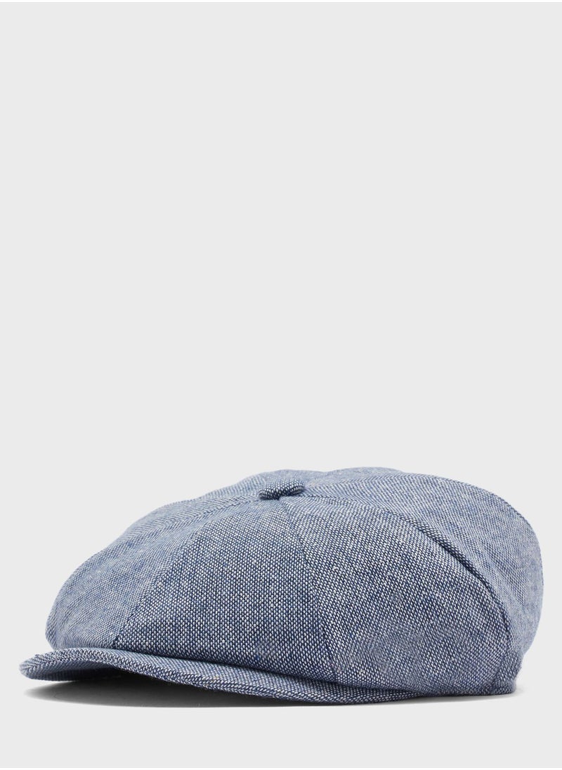 3A Linen Newsboy Cap Men Beret Hat Spring Summer  - Image 3