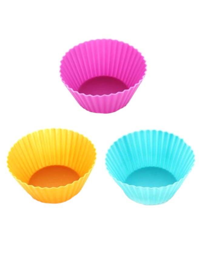 نيبمينينت طقم قوالب لكوب المافن مكون من 12 قطعة متعدد الألوان - Image 2