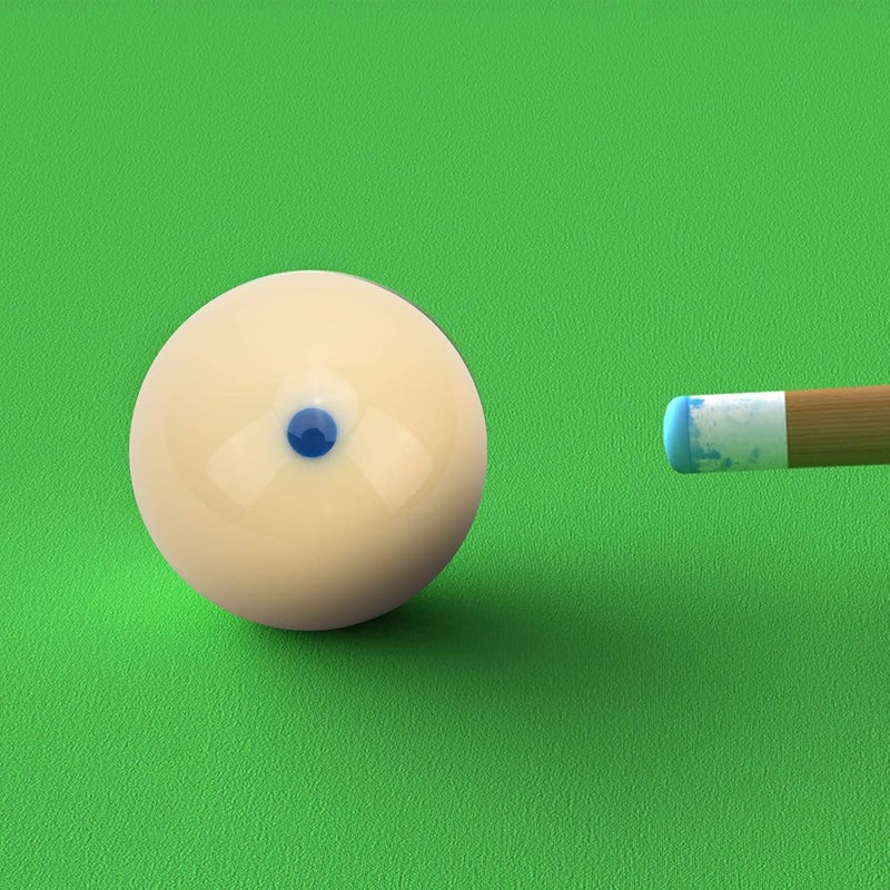 Junlucki Pool Standard Ball - Resin Dot-Spot Cue Billiard Accessory for Training (Blue Dot) - Image 5